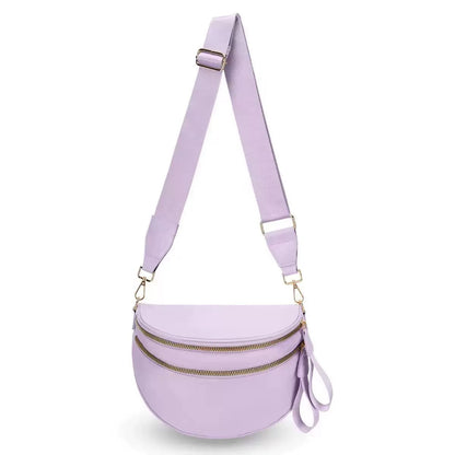 Women's Casual Crossbody Bag with Multiple Pockets
