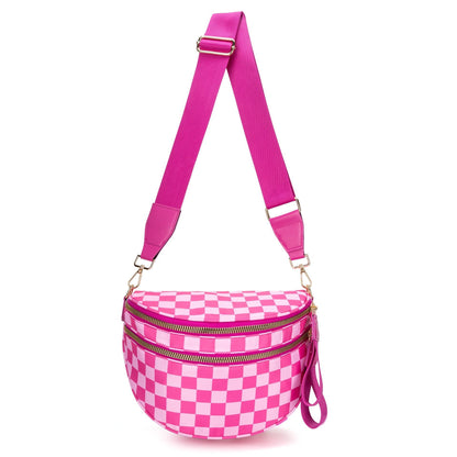 Women's Casual Crossbody Bag with Multiple Pockets
