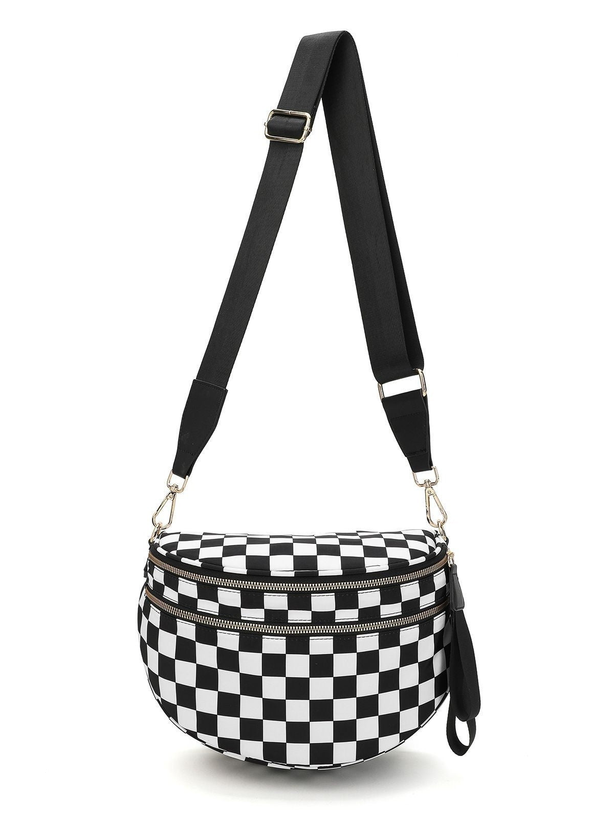 Women's Casual Crossbody Bag with Multiple Pockets