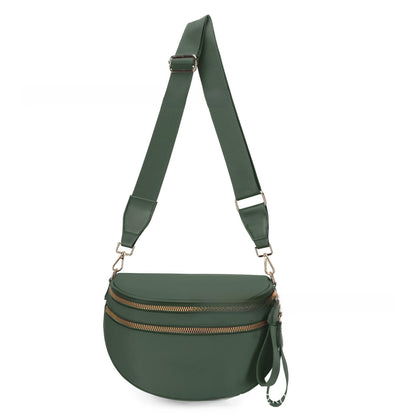 Women's Casual Crossbody Bag with Multiple Pockets