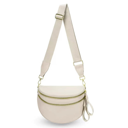 Women's Casual Crossbody Bag with Multiple Pockets