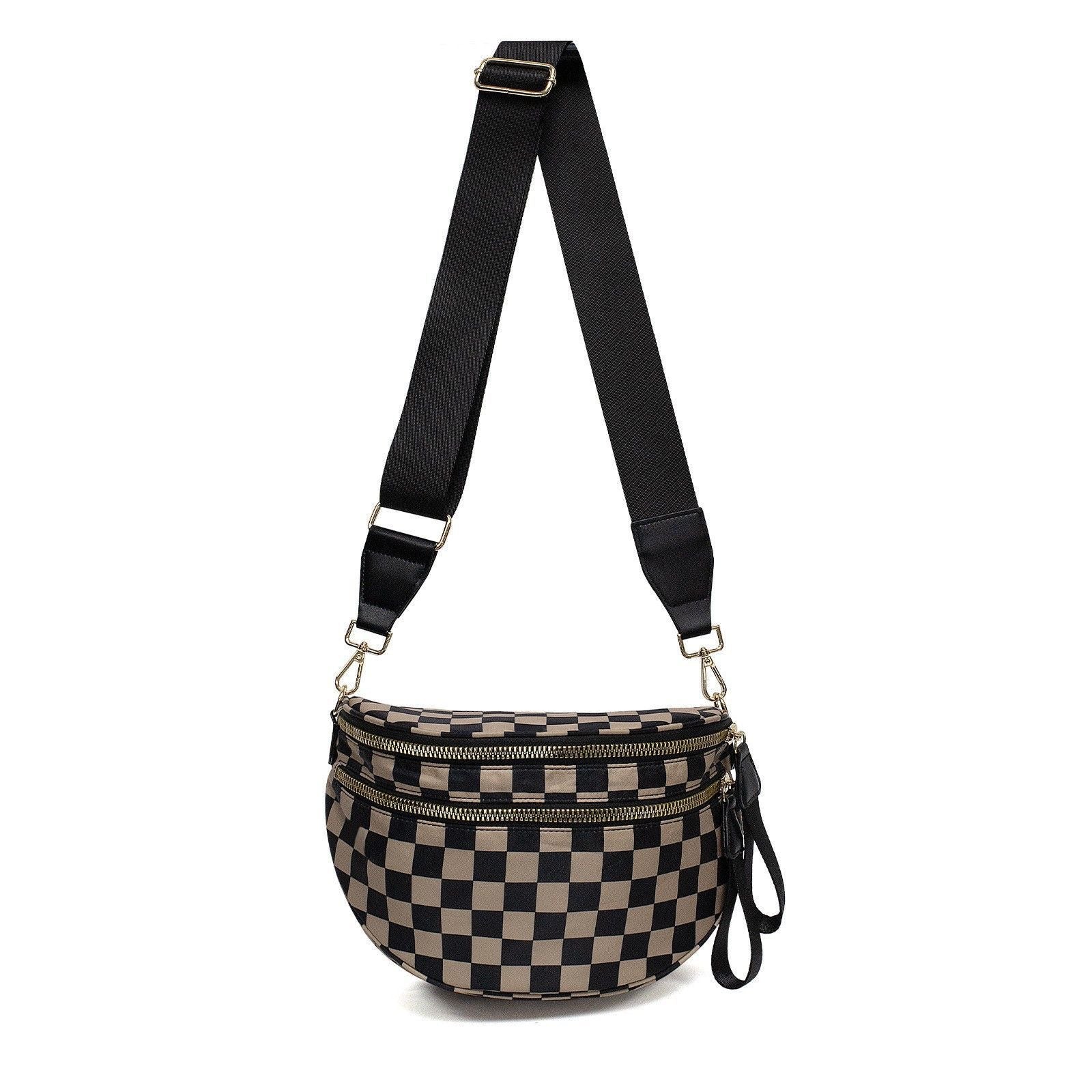 Women's Casual Crossbody Bag with Multiple Pockets