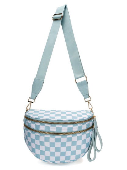 Women's Casual Crossbody Bag with Multiple Pockets