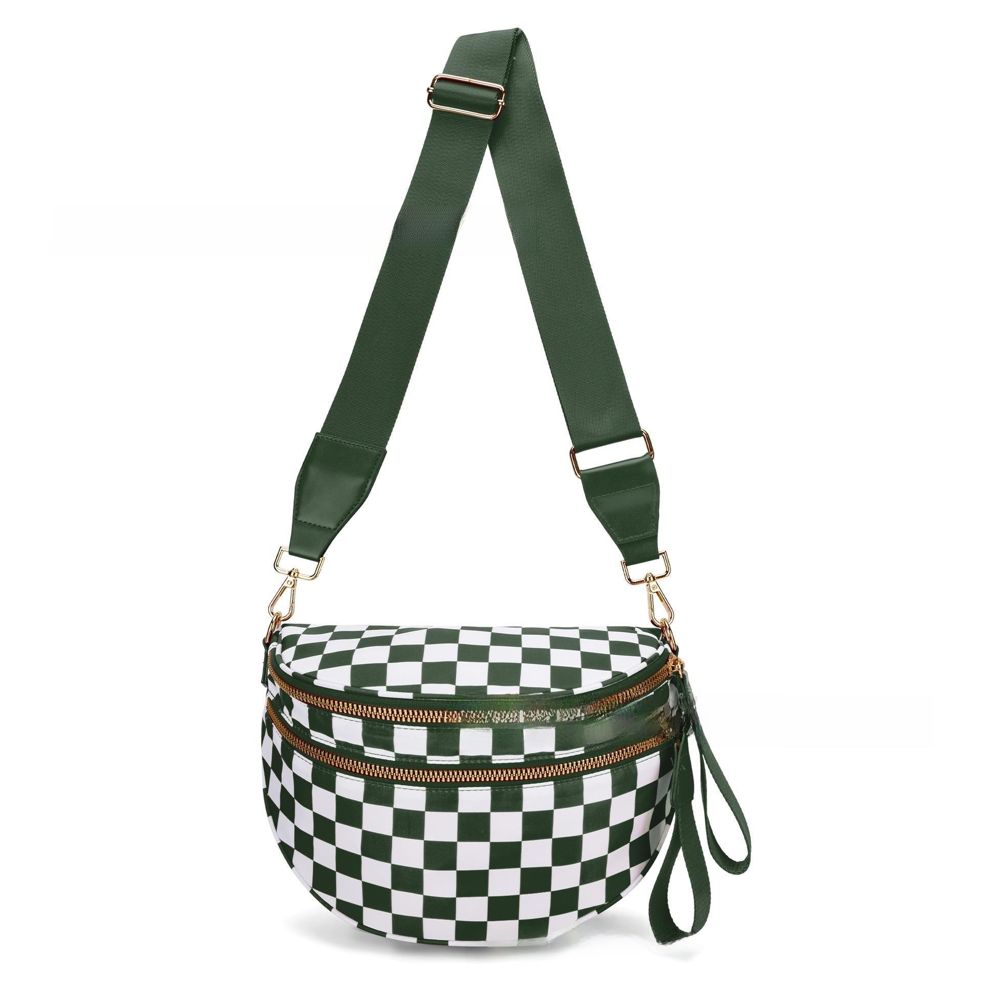 Women's Casual Crossbody Bag with Multiple Pockets
