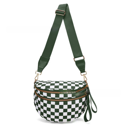 Women's Casual Crossbody Bag with Multiple Pockets
