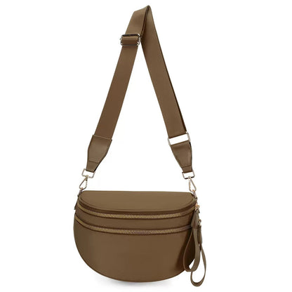 Women's Casual Crossbody Bag with Multiple Pockets