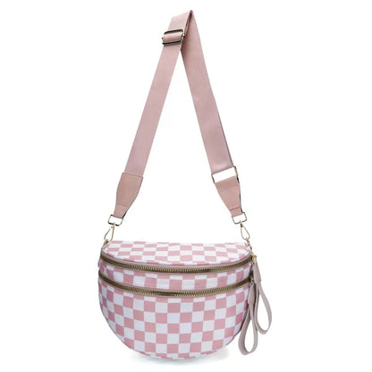 Women's Casual Crossbody Bag with Multiple Pockets
