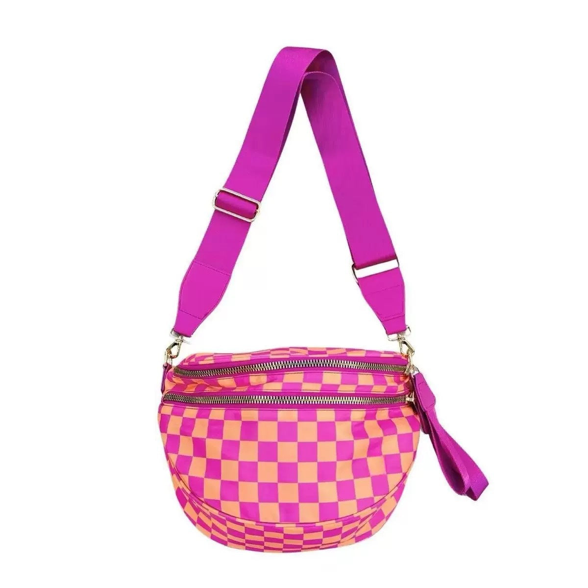 Women's Casual Crossbody Bag with Multiple Pockets