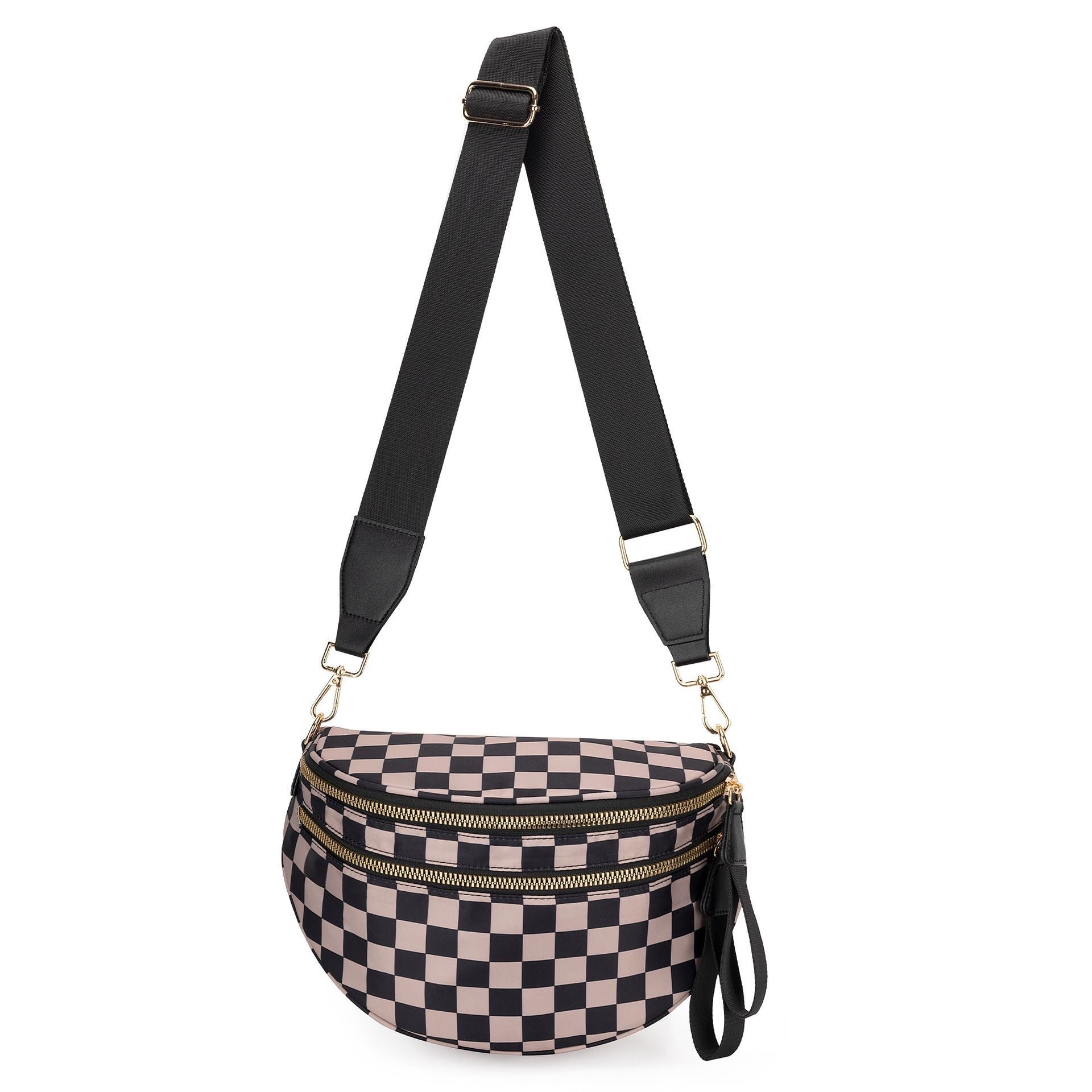 Women's Casual Crossbody Bag with Multiple Pockets