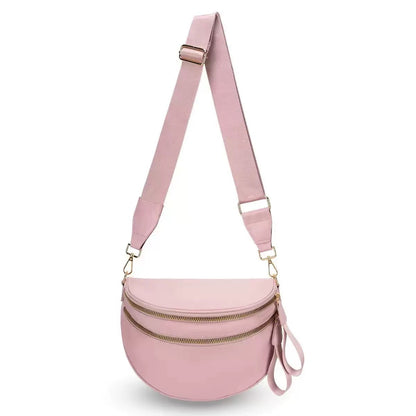 Women's Casual Crossbody Bag with Multiple Pockets